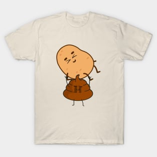 Funny Food Design for Potato Lovers T-Shirt